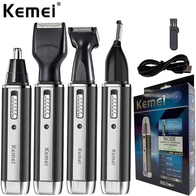 Men'S Grooming Nose And Ear - Tondeuse à poils de nez Kemei-6630,