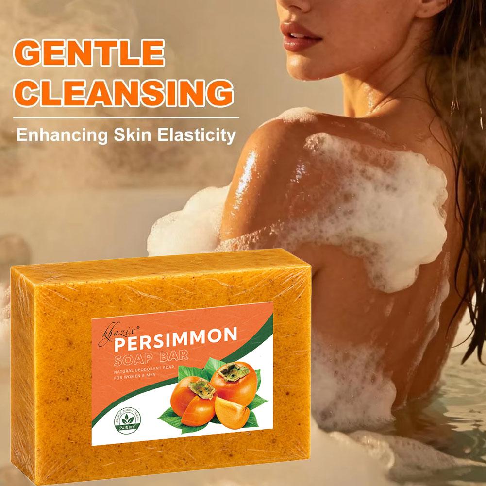 Face Wash Mens - Savon Déodorant Naturel au Kaki, Élimination