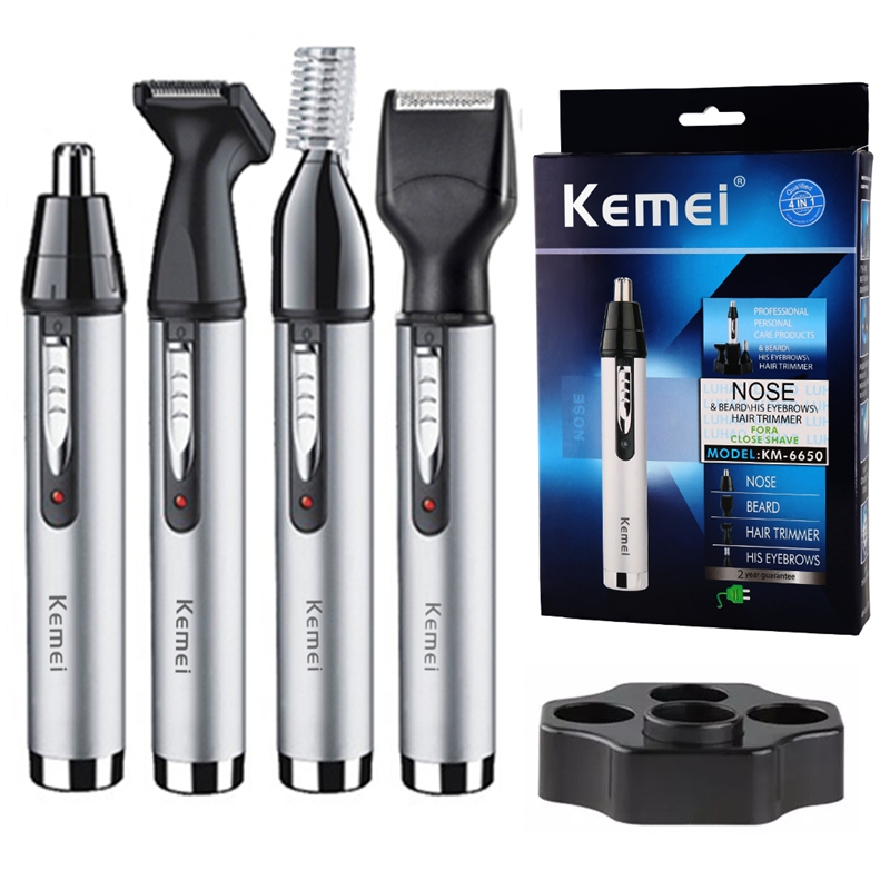 Men'S Grooming Nose And Ear - Kemei tondeuse à cheveux tout-en-un Rechargeable