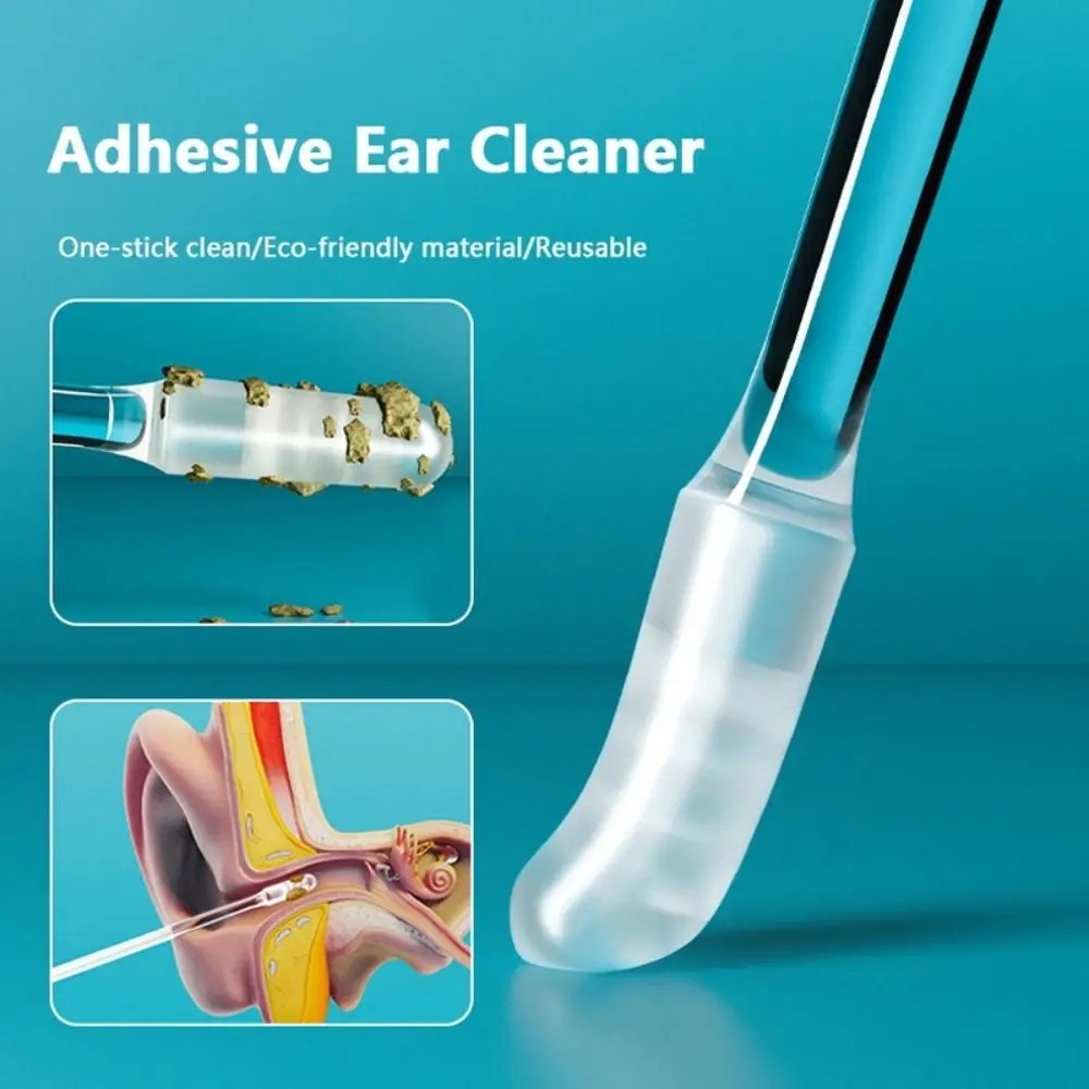 Ear Wax Remover - 24 pièces de cure-oreilles adhésifs en