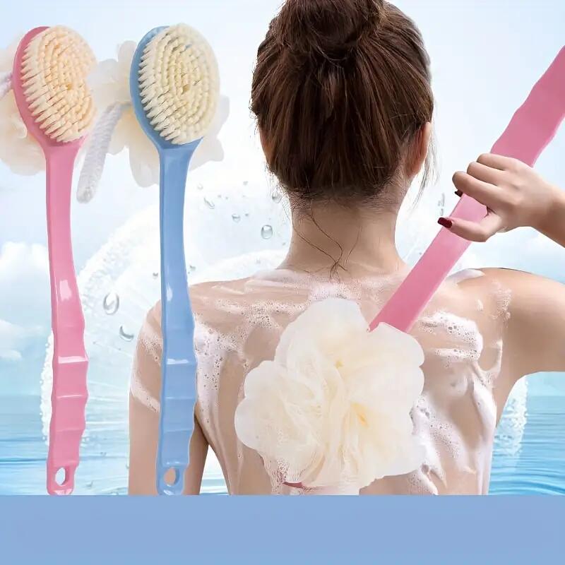 Face Wash Mens - Loofah-Brosse de bain à poils doux