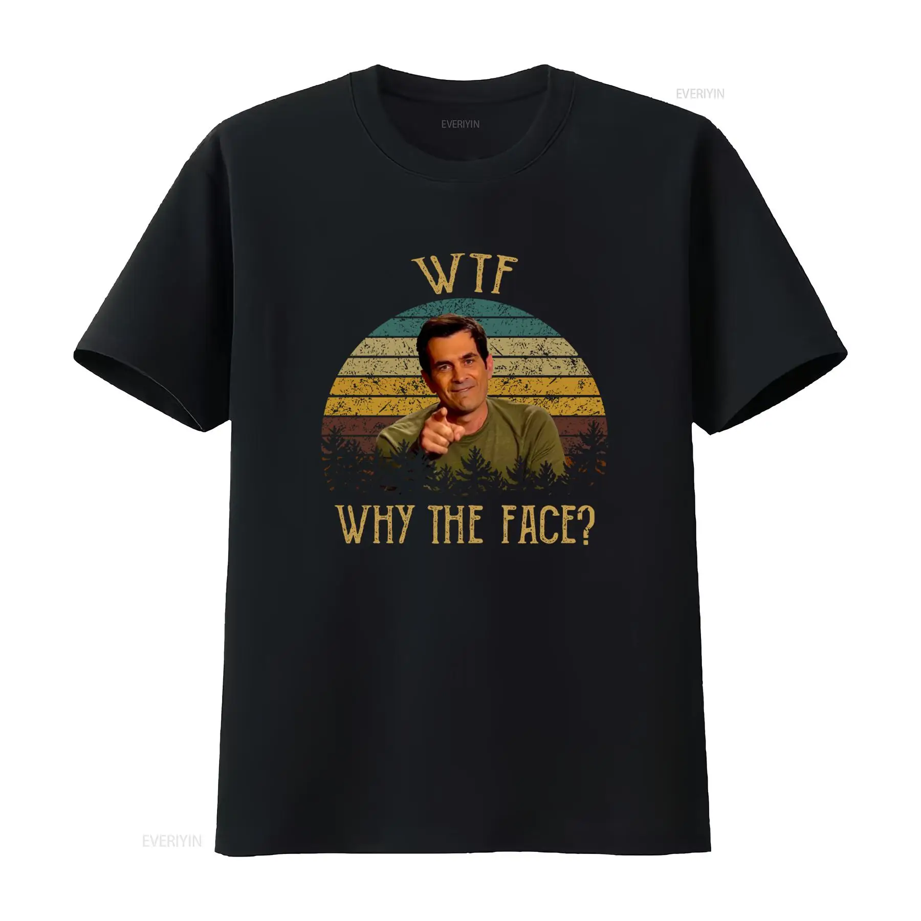 Face Wash Mens - T-shirt Phil Dunphy Wtf Why The
