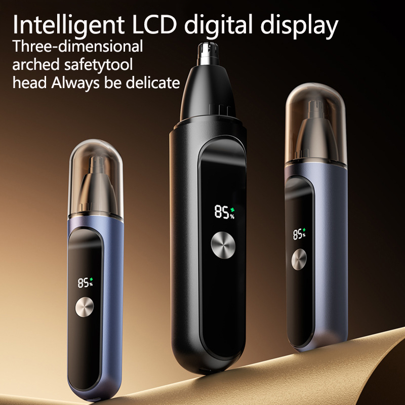 Nose Hair Trimmer - Tondeuse électrique pour le nez, affichage