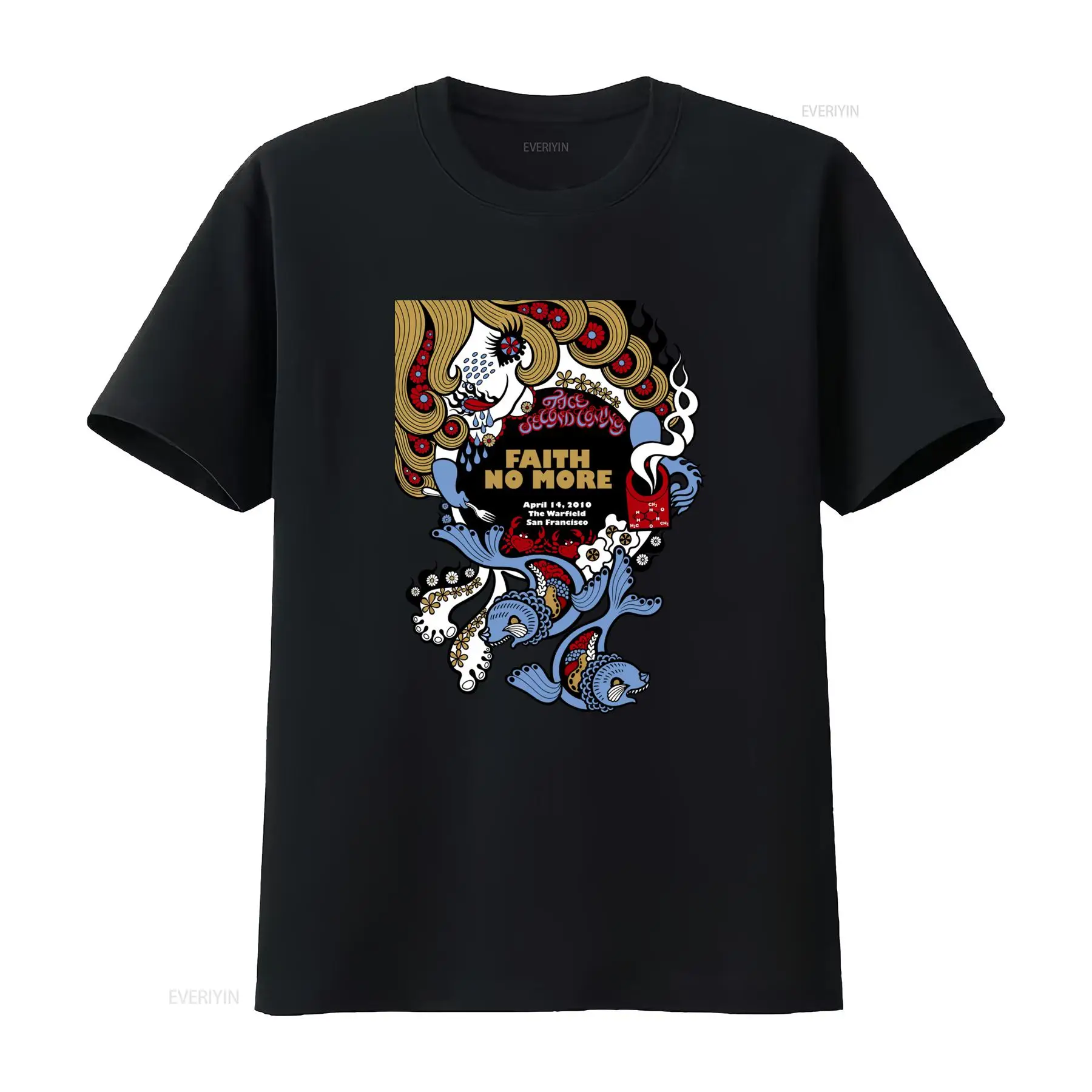Face Wash Mens - T-shirt Faith No More – Face