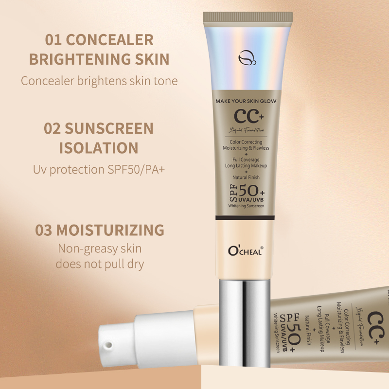 Ocheal 30g CC crème fond de te - Face Moisturizer Spf avis et prix