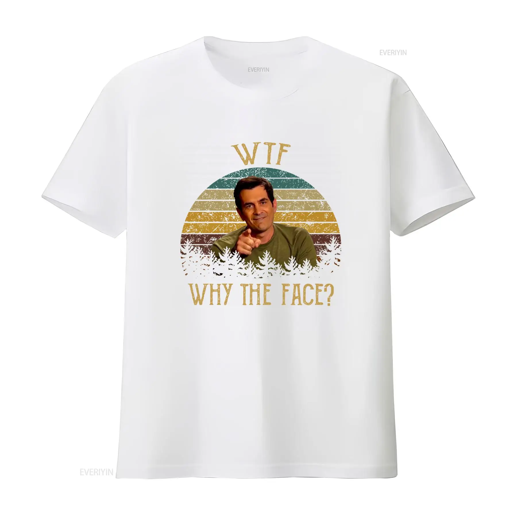 T-shirt Phil Dunphy Wtf Why Th - Face Wash Mens avis et prix