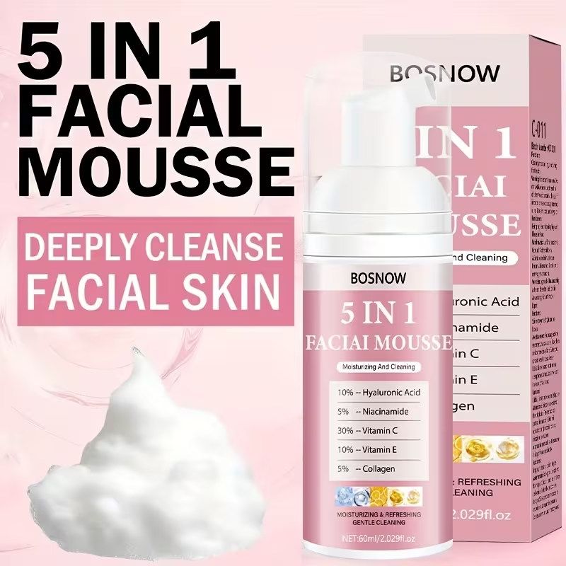 Mousse nettoyante 5-en-1 de 60 - Face Wash Mens avis et prix